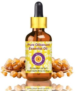 Pure Olibanum Essential Oil, Botanical Name : Boswellia Carterii