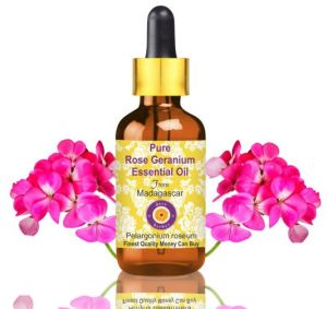 Pure Rose Geranium Essential Oil