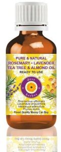 Rosemary Lavender Tea Tree and Almond Oil