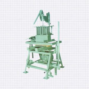 Hand Operated Concrete Block Making Machine