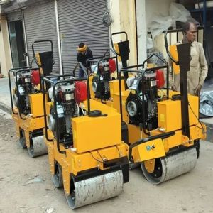 Mild Steel Compaction Roller, Color : Yellow