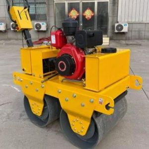 Double Drum Walk Behind Vibratory Roller