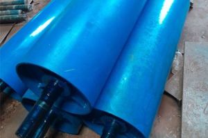Steel Tail Pulley, Packaging Type : Blue for Conveyor Systems
