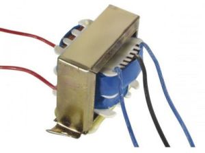 Mild Steel 12-0-12 12V 1A Center Tapped Step Down Transformer
