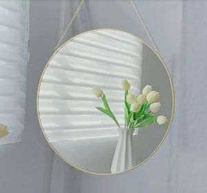 Hanging Wall Circle Mirror Decor