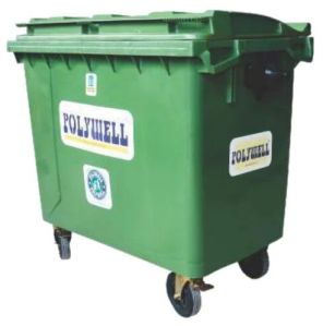 660 Litre Plastic Dustbin