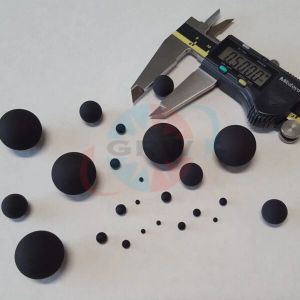 Rubber Ball, Color : Black