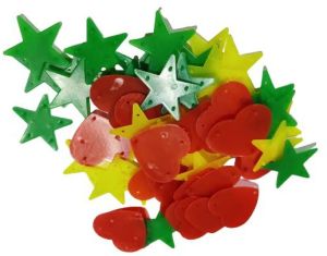 Classic Mosquito Net 30 Multi Color Star Patches