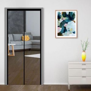 Classic Mosquito Net For Door Polyester Magnetic Curtain