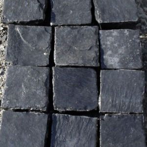 Natural Stone Black Cobbles for Landscaping Garden Decoration