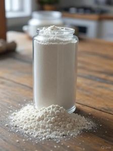 Goat Milk Powder, Color : White