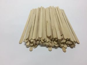Wooden Beverage Stirrer, Packaging Type : Plastic-free Paper Wrapping