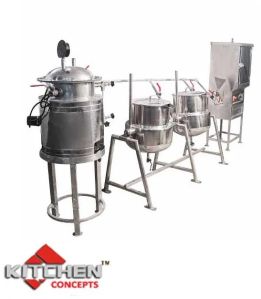 Steam Cooking Vessels WITH Steam Generator
