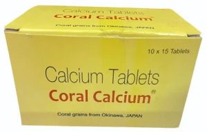 Coral Calcium Tablet, Packaging Type : Box