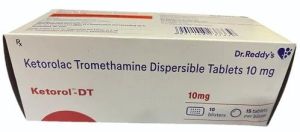 Ketorolac Tromethamine Dispersible Tablets