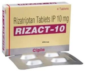 Rizact Rizatriptan 10 Mg Tablets