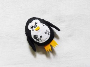 Penguin Rubber Band