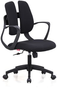 Victor M Office Cushion Chair with Fixed Arms