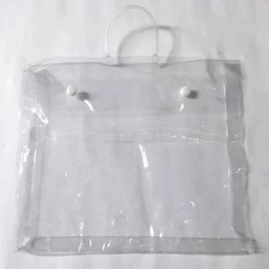 PVC Button Bags With Hanger