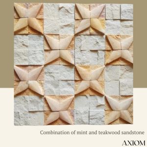 3d Star Design Stone Wall Cladding