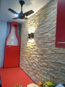 Axiom Exports Teak Wood Sandstone Wall Panels