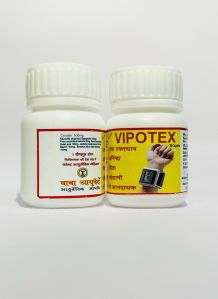 Herbal Ingredients Vipotex Ayurvedic Blood Pressure Control Capsules