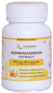 Pranacharya Greenshield Natural Ashwagandha Extract, Color : Orange