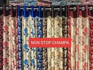 Maruthi Satin Door Curtain, Color : All 80x150cm, Length : 7 Feet