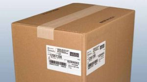 Carton Box Paper Label, Color : White, Packaging Type : Roll