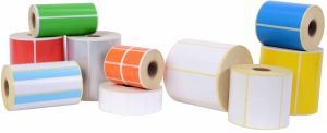 Eco Friendly Chromo Paper Label, Color : Multicolor