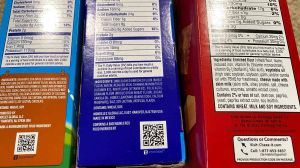 Ingredient Disclosure Paper Label