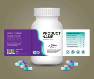 Paper Pharmaceutical Product Label