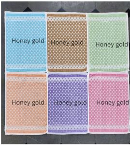 Samleti Honey Gold Towel Napkin, Color : Multicoloure, Form : Fiber