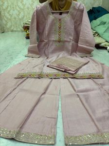 Ladies Kurti Palazzo Set