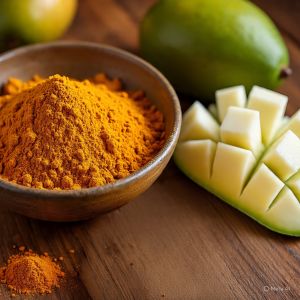 Yellow Amchur Powder, Packaging Size : 5Kg