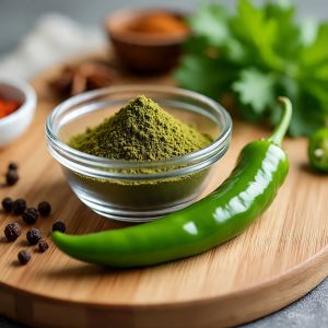 Green Chili Powder, Packaging Size : 250g, 10Kg