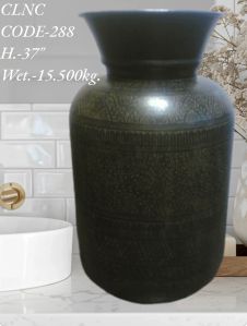 Brass Handicraft Carving Flower Planter