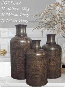 Brass Handicraft Carving POT