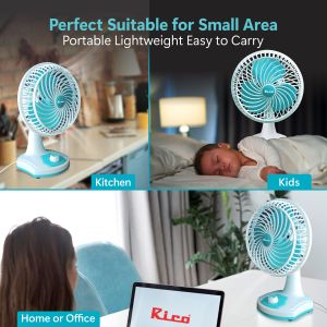 Multi-purpose Table Fan - MF2306, Color : Blue White