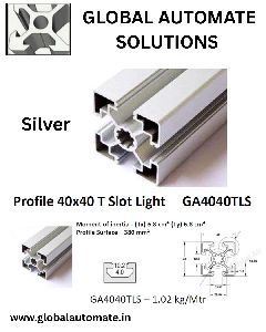 Aluminium Profile 4040 T slot Light