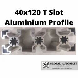 Global 40x120 Mm T Slot Industrial Aluminium Extrusion Profile