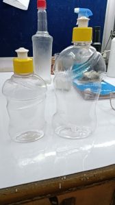 Transparent Plastic Dish Wash Bottle, Capacity : 250ml & 500 Ml