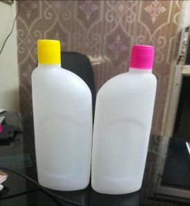 Plain HDPE Floor Cleaner Bottle, Color : White