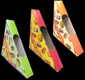 Unbleached Kraft Paperboard Paper Sandwich Packaging Box