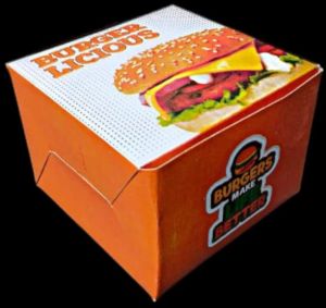 Printed Burger Box