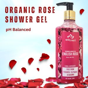 Naturextracts Rose Shower Gel & Body Wash for Men & Women