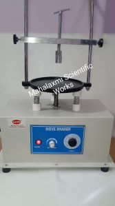 Maswo Semi Automatic Electric Sieve Shaker Machine, Color : Grey