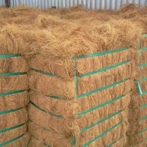 Coconut Coir Fiber, Packaging Type : Browb, Packaging Size : 40-50Kg