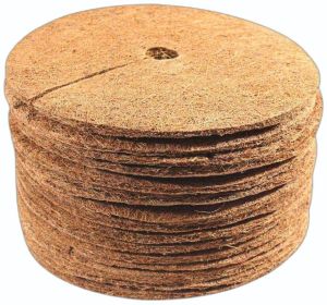 Plain Coir Mulch Mats, Color : Brown Standard