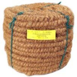 Curled Coir Rope 18 To 30mm, Packaging Type : Browb
